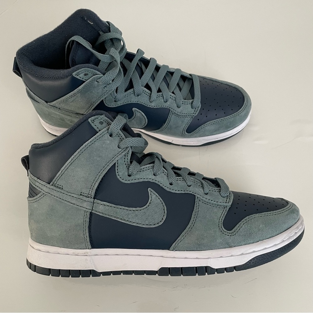 Nike Dunk High Retro PRM "Teal Suede"